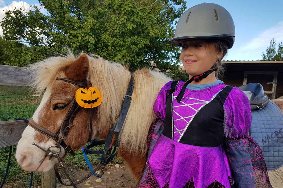 Halloween à poney, Domaine équestre de Maruejols